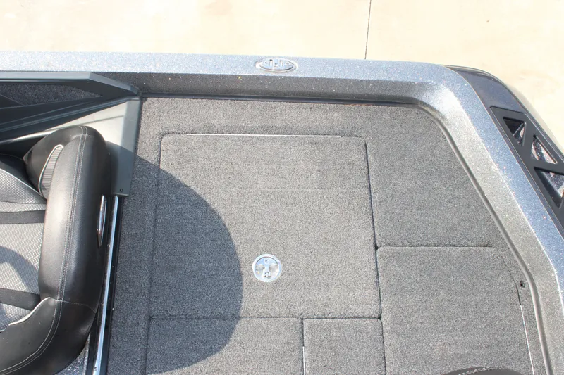 Slide: The Image of 2023 Ranger Z519 Ranger Cup Equipped boat deck with storage compartment. - 22