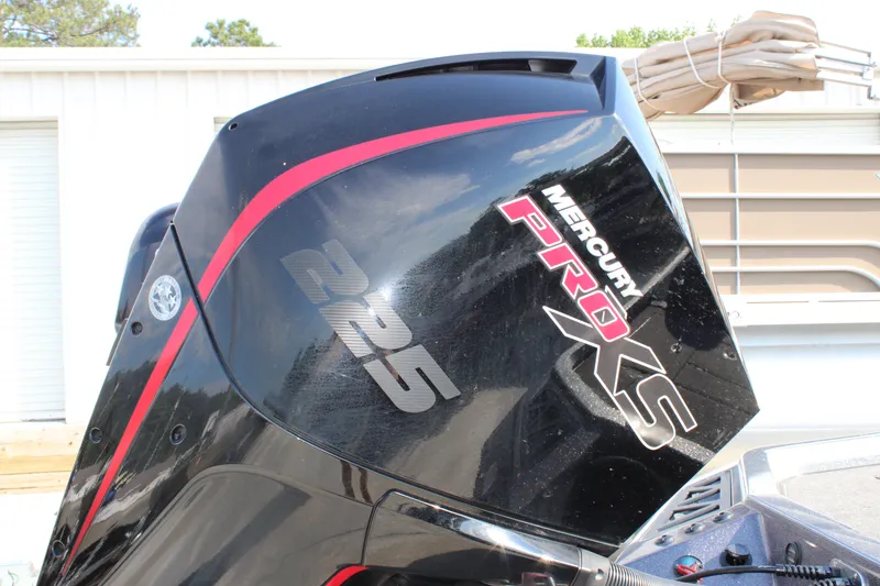 Slide: The Image of Mercury Pro XS 225 engine on 2023 Ranger Z519 Ranger Cup Equipped boat. - 3