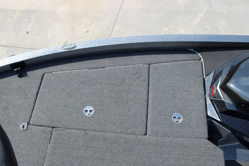 Slide: The Image of 2023 Ranger Z519 Ranger Cup Equipped boat deck with storage compartments. - 8