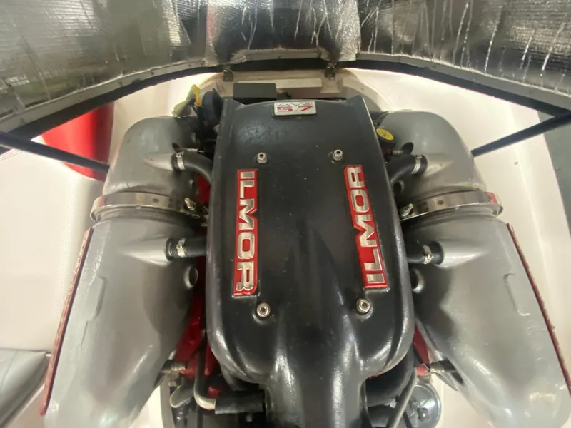 Slide: The Image of Ilmor engine in a 2011 MasterCraft X14 boat, detailed view. - 35