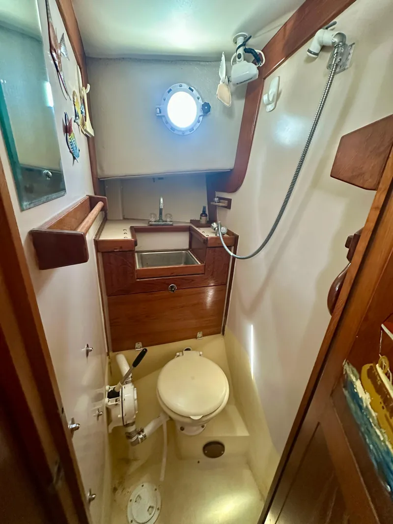 Slide: The Image of Fisher 34 Pilothouse Ketch 1985 - 55