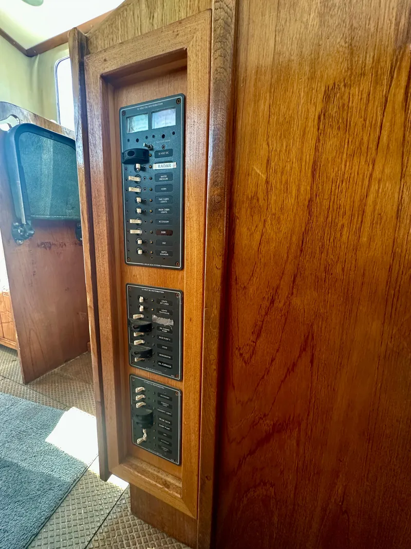 Slide: The Image of Fisher 34 Pilothouse Ketch 1985 - 69