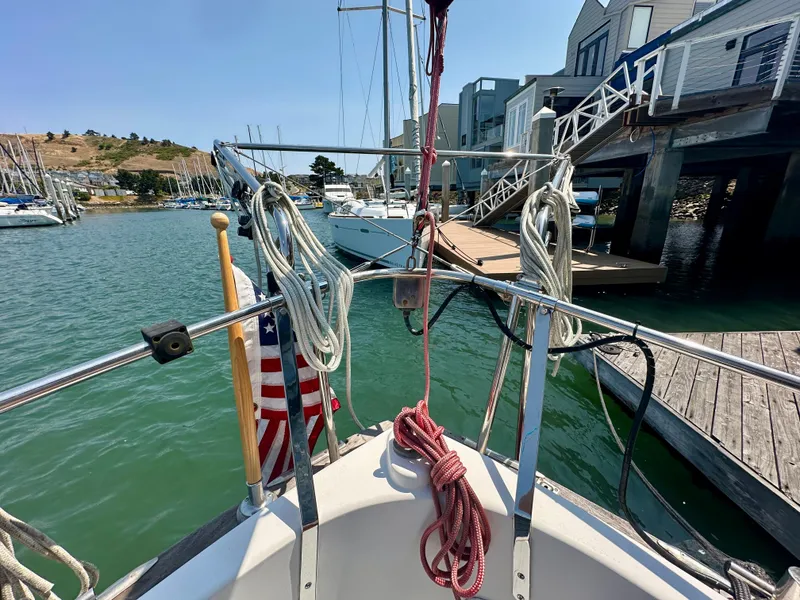 Slide: The Image of Fisher 34 Pilothouse Ketch 1985 - 77