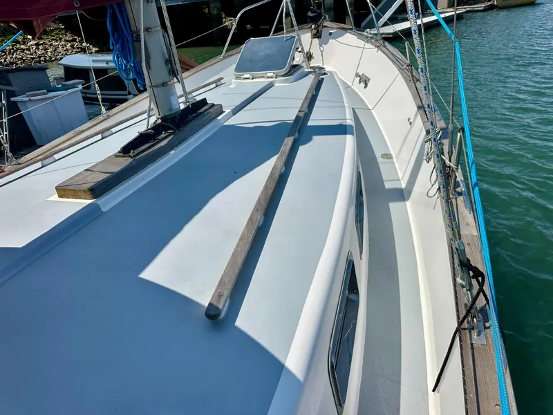 Slide: The Image of Fisher 34 Pilothouse Ketch 1985 - 82