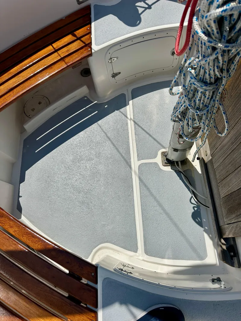 Slide: The Image of Fisher 34 Pilothouse Ketch 1985 - 84