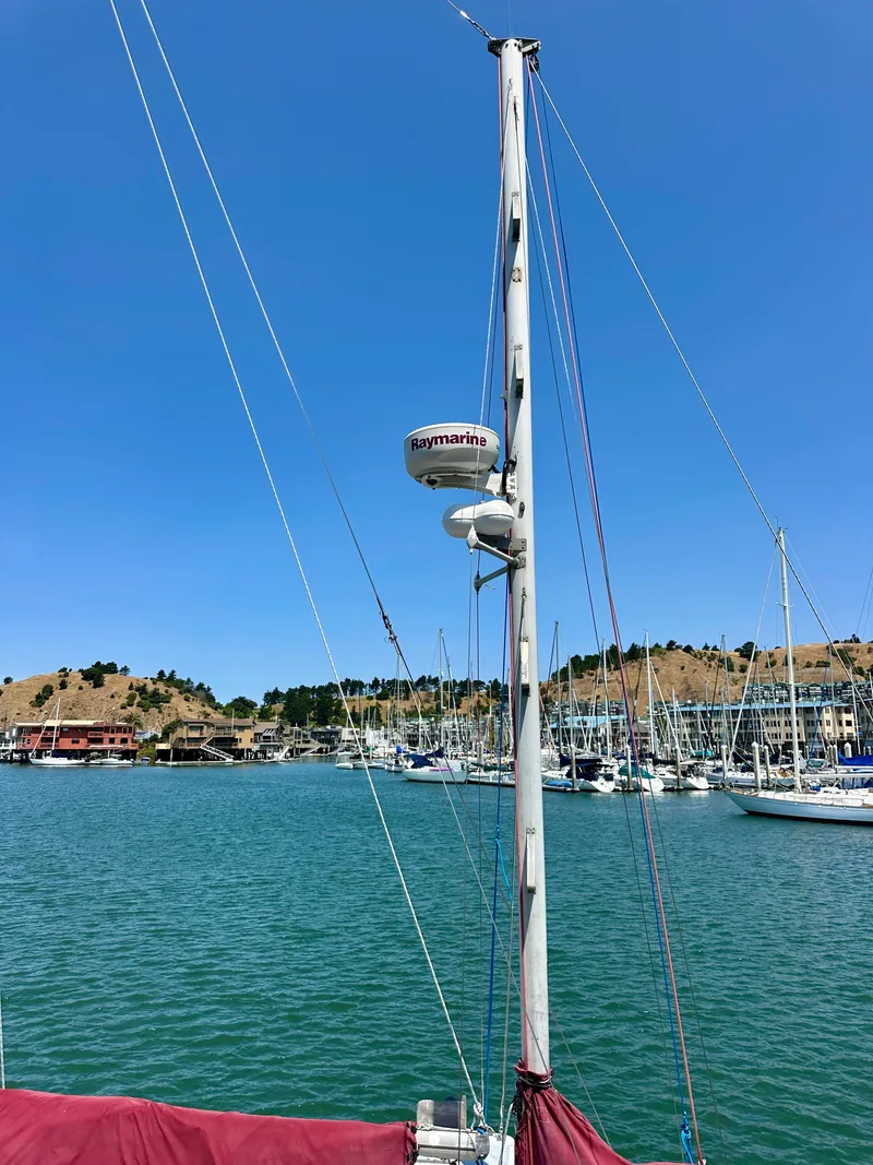 Slide: The Image of Fisher 34 Pilothouse Ketch 1985 - 86