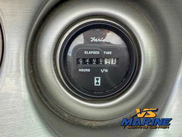 Slide: The Image of 2006 Centurion ELITE V hour meter showing 240.1 hours, VS Marine logo visible. - 24