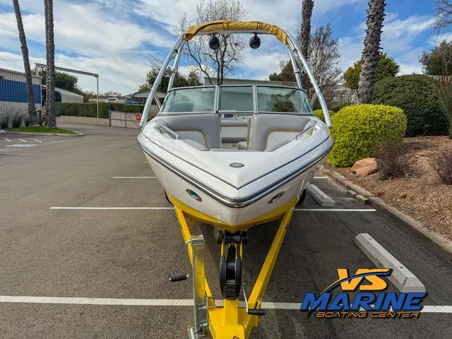 Slide: The Image of 2006 Centurion ELITE V boat on trailer at VS Marine Boating Center. - 3