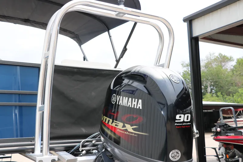 Slide: The Image of 2023 Sylvan Mirage Fish 820 with Yamaha VMAX 90 outboard motor. - 7