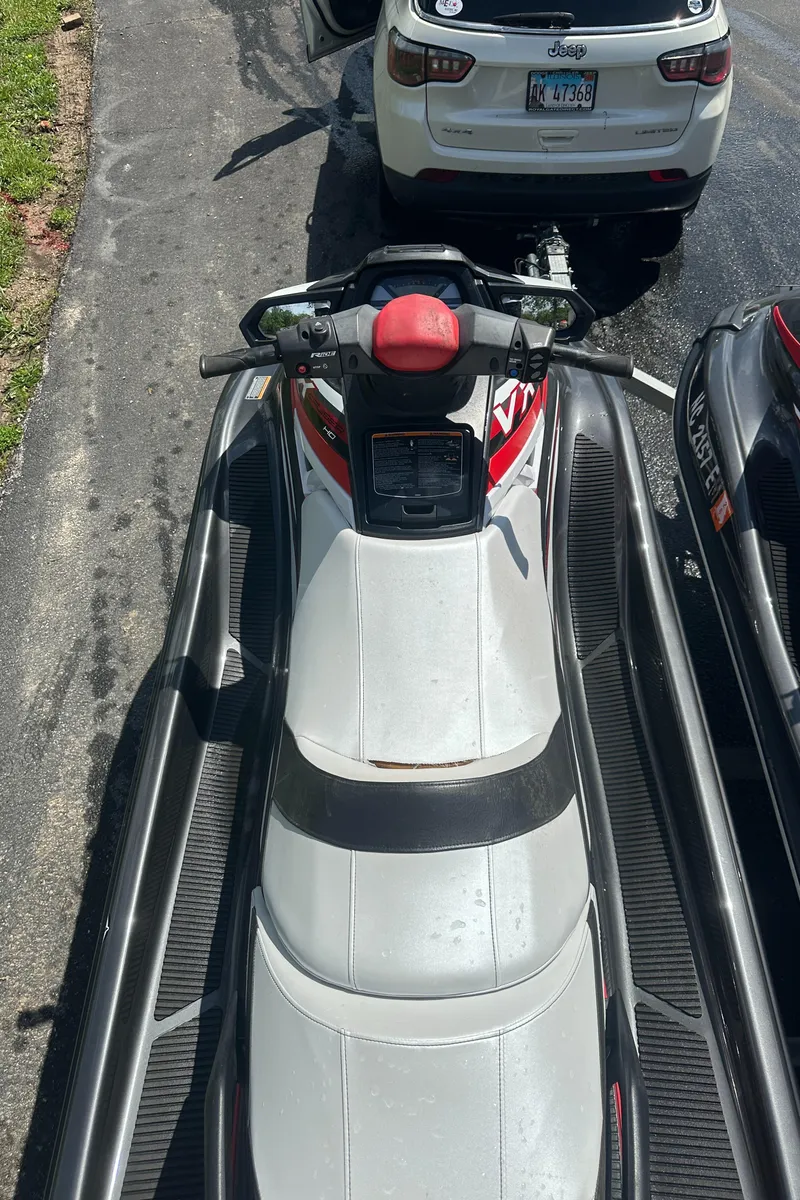 Slide: The Image of 2019 Yamaha WaveRunner VX Cruiser HO on trailer, parked behind a white SUV. - 14