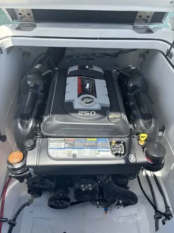 Slide: The Image of 2024 Cobalt CS22 engine compartment showcasing a powerful 250 horsepower engine. - 3