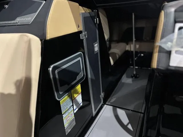 Slide: The Image of 2024 MasterCraft X24 interior with sleek design and modern features. - 10