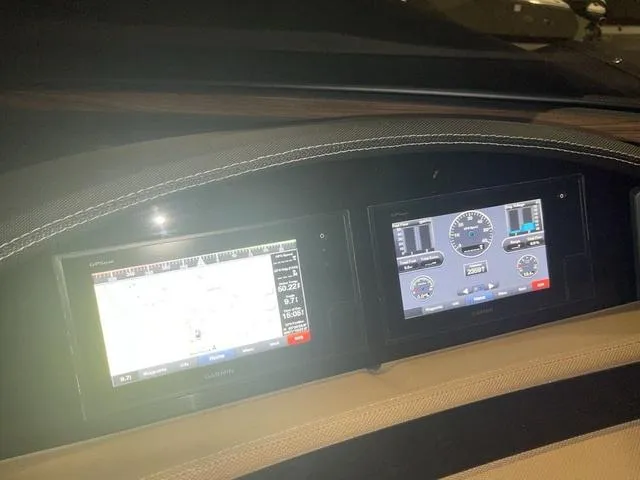 Slide: The Image of Dashboard of a 2019 Cobalt R30 with dual digital displays. - 46