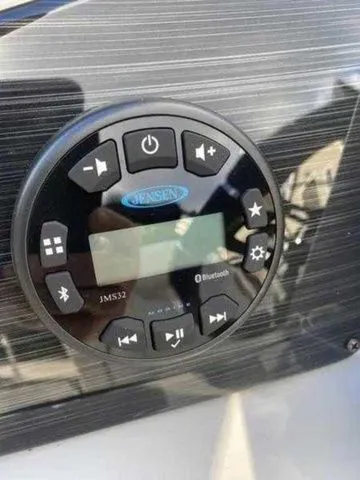 Slide: The Image of 2023 Sylvan X1 audio control panel with Bluetooth and various function buttons. - 5