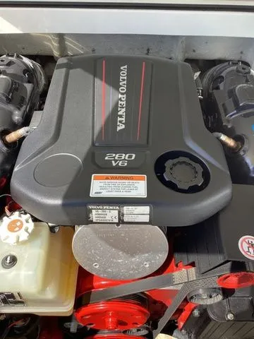Slide: The Image of Volvo Penta 280 V6 engine in a 2016 Cobalt 200S boat. - 9