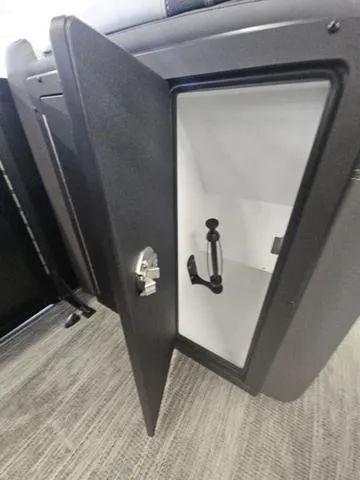 Slide: The Image of Open storage compartment in Viaggio LAGO Z 22S 3T, 2025 model. - 10