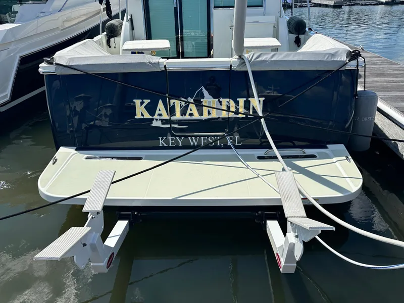 Slide: The Image of 2020 Back Cove 41 boat named Katahdin docked in Key West, FL. - 3