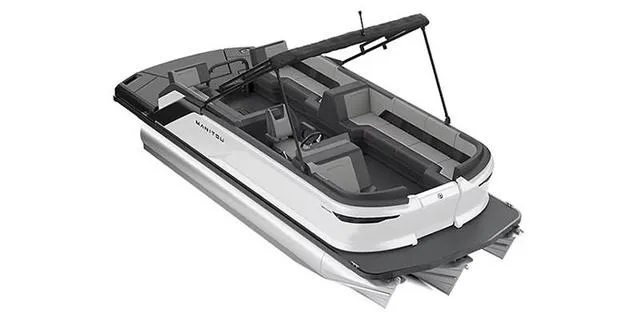 Slide: The Image of Manitou 20' CRUISE Max Deck 150hp Stealth Motor 2025 - 5