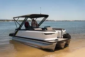 Slide: The Image of Manitou 22' EXPLORE Max Deck With 150hp Stealth Motor 2025 - 4