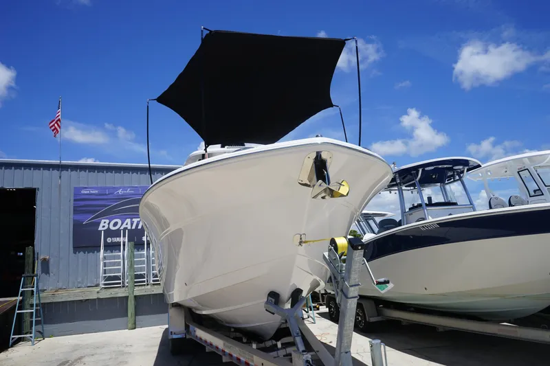 Slide: The Image of Close-up of Sea Swivel XI on 2025 Sea Fox 328 Commander boat. - 53