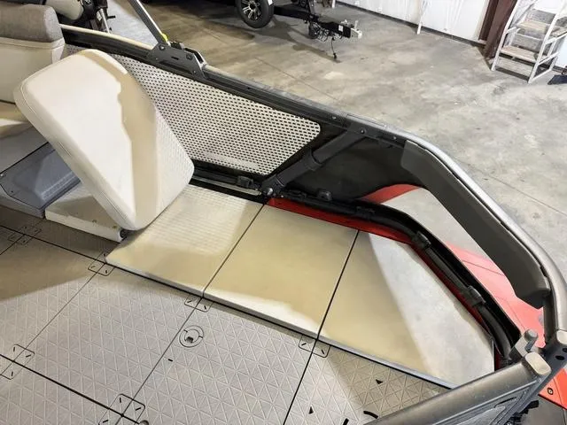 Slide: The Image of 2023 Sea-Doo Switch® Sport Compact-170 hp interior with seating and deck details. - 10