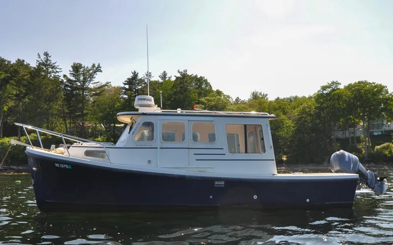 Slide: The Image of Rosborough RF-246 - Aunt Margaret - At Mooring - 4