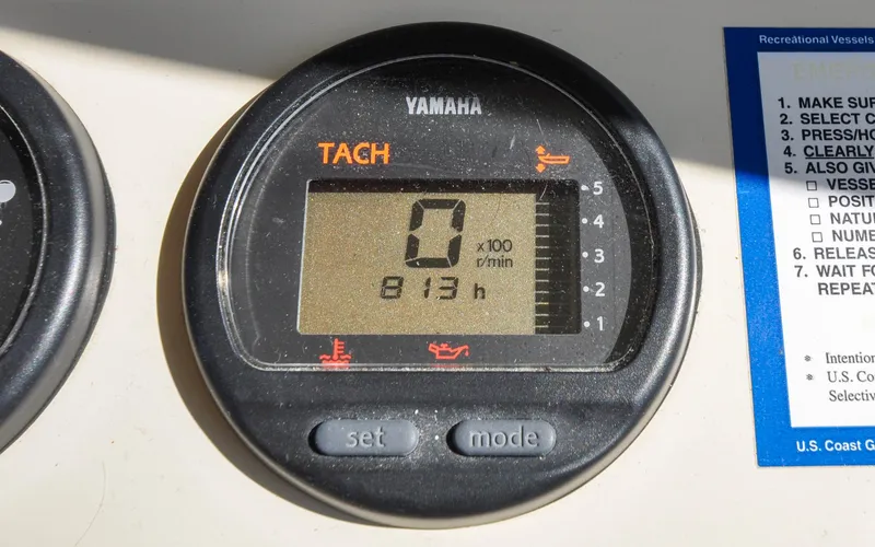 Slide: The Image of Rosborough RF-246 - Aunt Margaret - Helm - Engine Data Display - 43