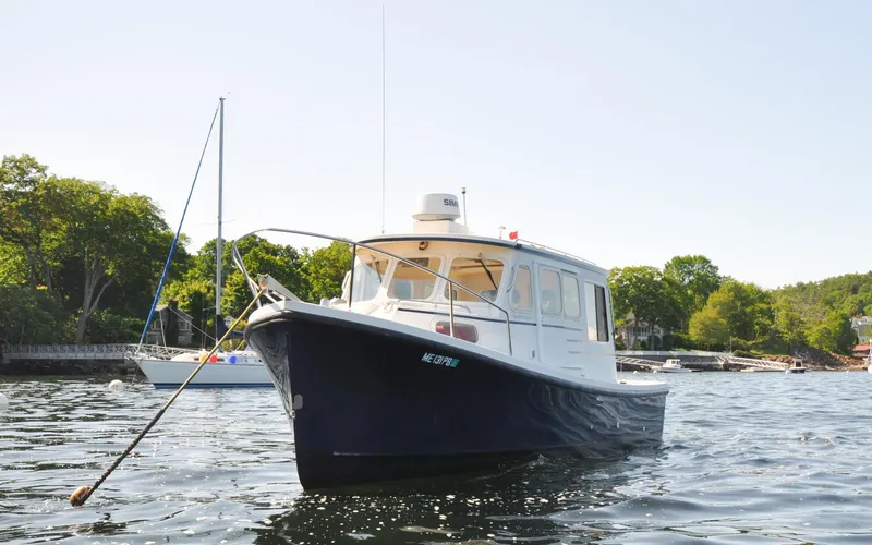 Slide: The Image of Rosborough RF-246 - Aunt Margaret - At Mooring - 5