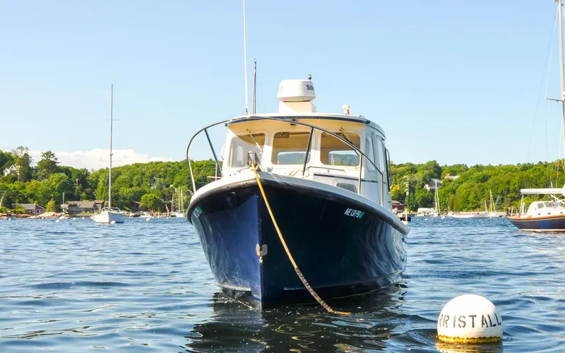 Slide: The Image of Rosborough RF-246 - Aunt Margaret - At Mooring - 6