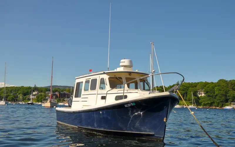 Slide: The Image of Rosborough RF-246 - Aunt Margaret - At Mooring - 7