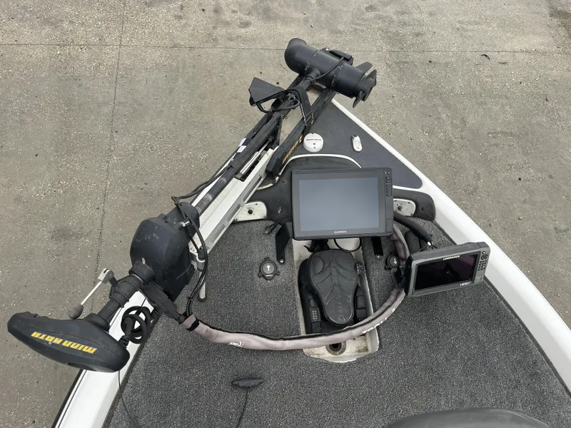 Slide: The Image of Phoenix 921 PRO XP 2012 boat with Garmin and Lowrance electronics on deck. - 16