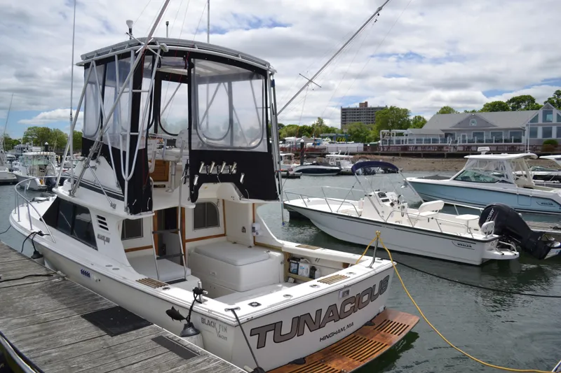 Slide: The Image of Blackfin Flybridge 1986 - 3