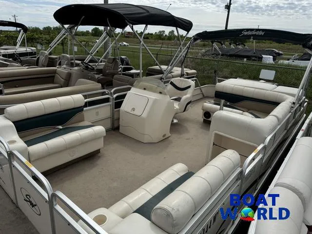 Slide: The Image of Sweetwater 2222 DF Pontoon WITH SEA LEGS 2004 - 1