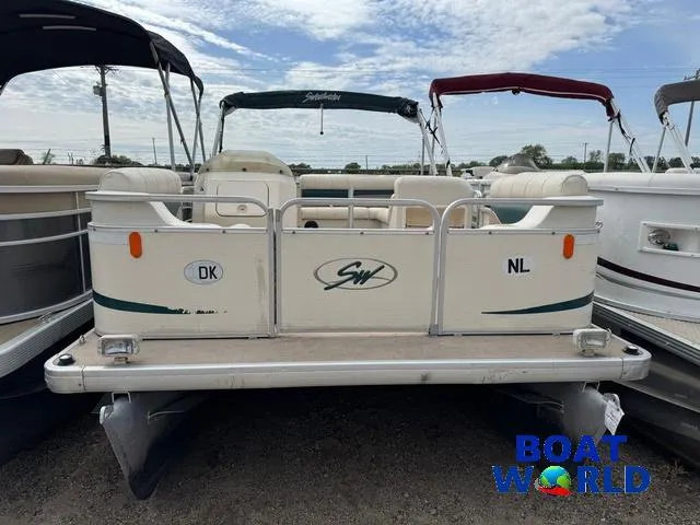 Slide: The Image of Sweetwater 2222 DF Pontoon WITH SEA LEGS 2004 - 2