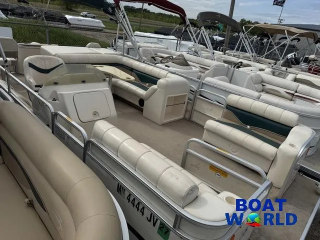 Slide: The Image of Sweetwater 2222 DF Pontoon WITH SEA LEGS 2004 - 6