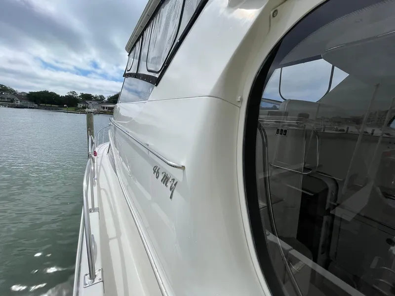 Slide: The Image of PORT SIDE DECKS WITH SHINY GLEAMING GELCOAT!! - 113