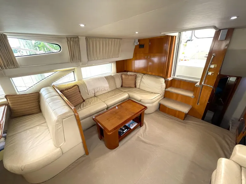 Slide: The Image of SALON SOFA TO STBD. W/TWIN RECLINERS - 8