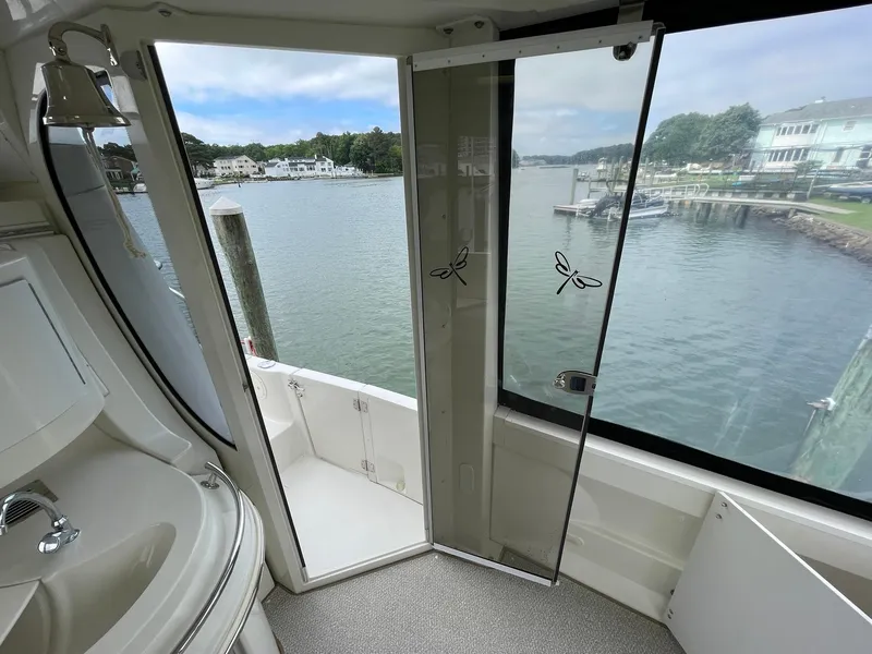 Slide: The Image of AFT DECK HARD WING DOORS TO THE BOW - 86
