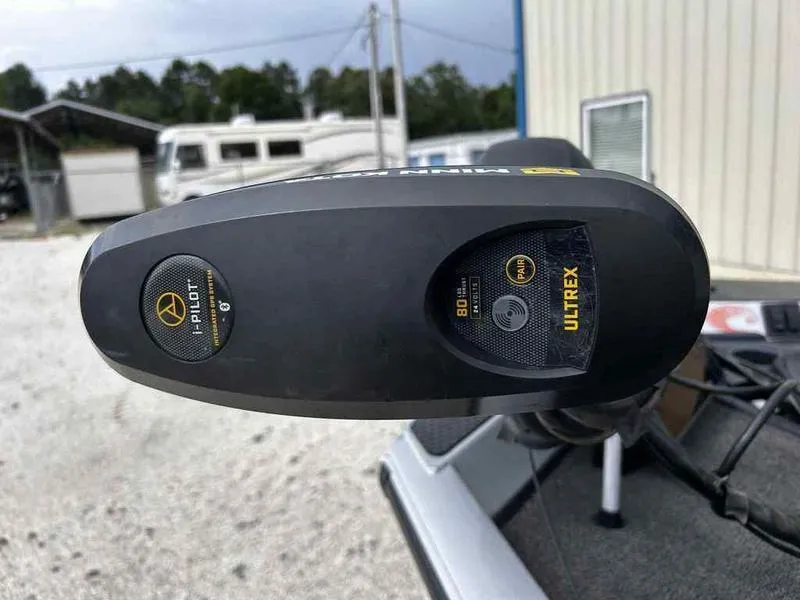 Slide: The Image of 2016 Ranger RT188 boat with Minn Kota Ultrex trolling motor, i-Pilot feature visible. - 10