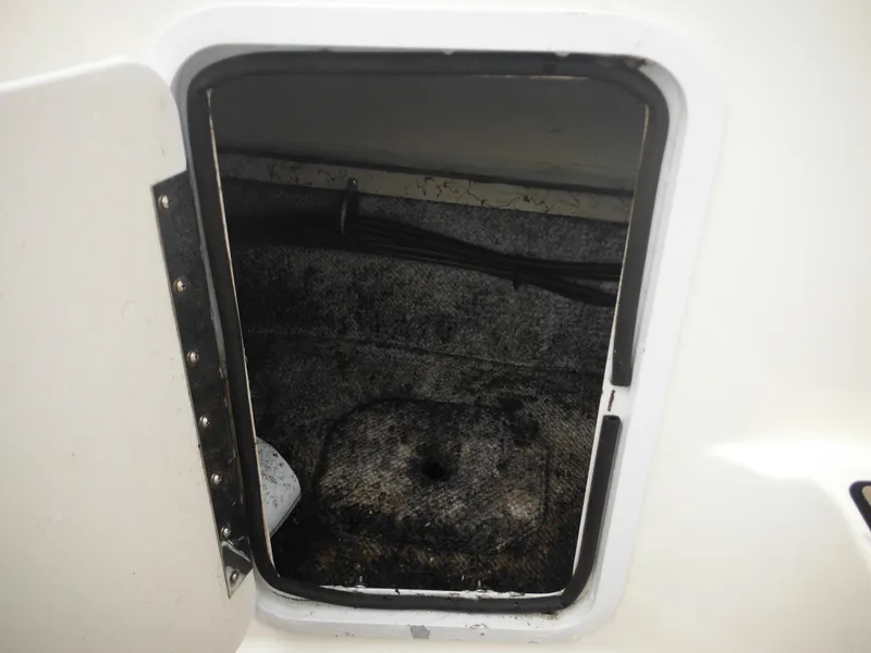 Slide: The Image of Open storage compartment on a 2007 Hurricane SD 237 boat. - 29