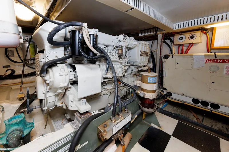 Slide: The Image of Engine Room - Starboard Engine - 49