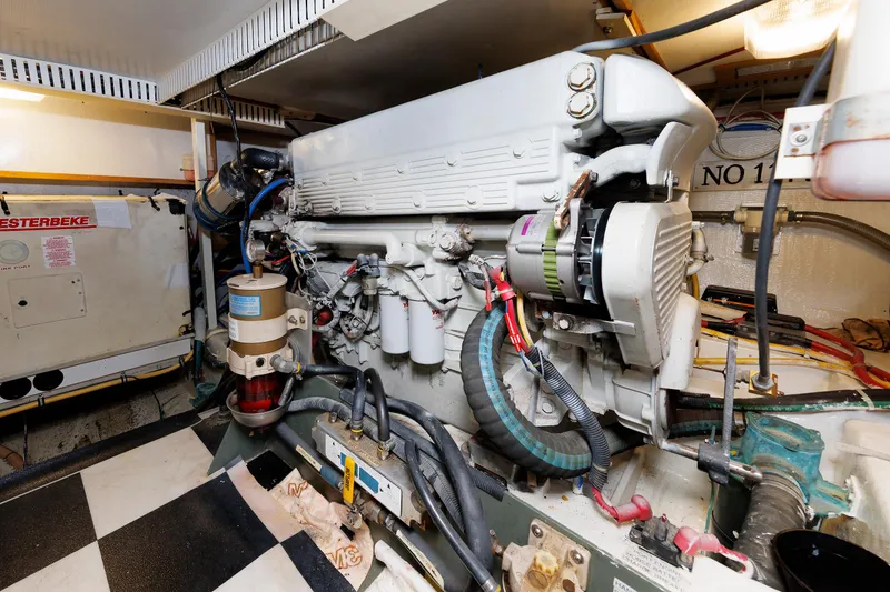 Slide: The Image of Engine Room - Port Engine - 50