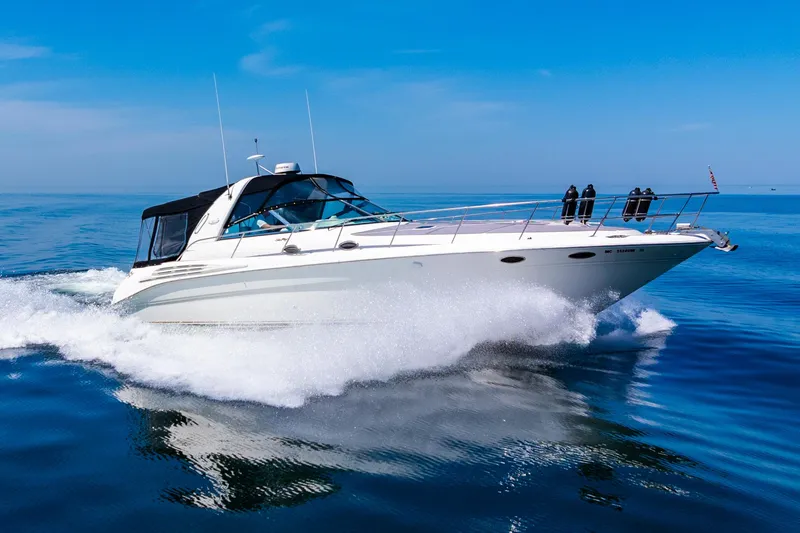 Slide: The Image of Sea Ray Sundancer 400 1997 - 15