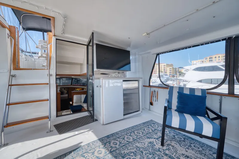 Slide: The Image of Californian 48 Sundeck Motor yacht 1991 - 10