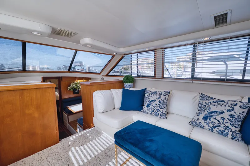 Slide: The Image of Californian 48 Sundeck Motor yacht 1991 - 11