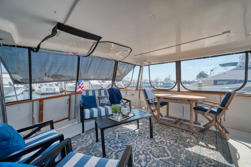 Slide: The Image of Californian 48 Sundeck Motor yacht 1991 - 33