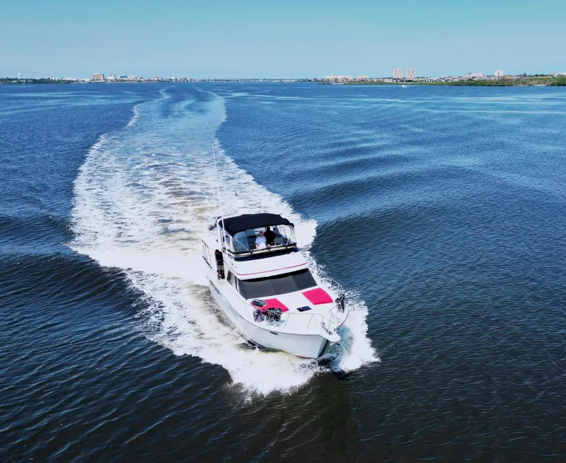 Slide: The Image of Californian 48 Sundeck Motor yacht 1991 - 48