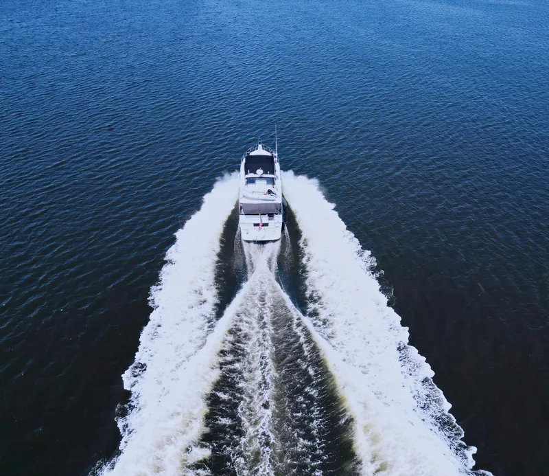 Slide: The Image of Californian 48 Sundeck Motor yacht 1991 - 49