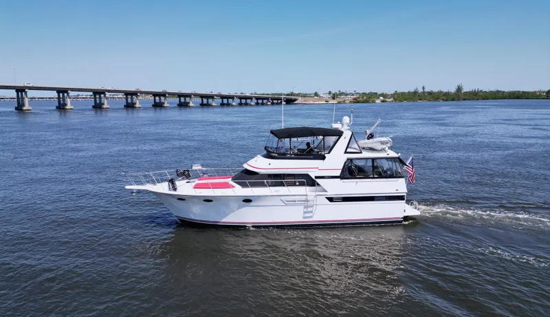 Slide: The Image of Californian 48 Sundeck Motor yacht 1991 - 51