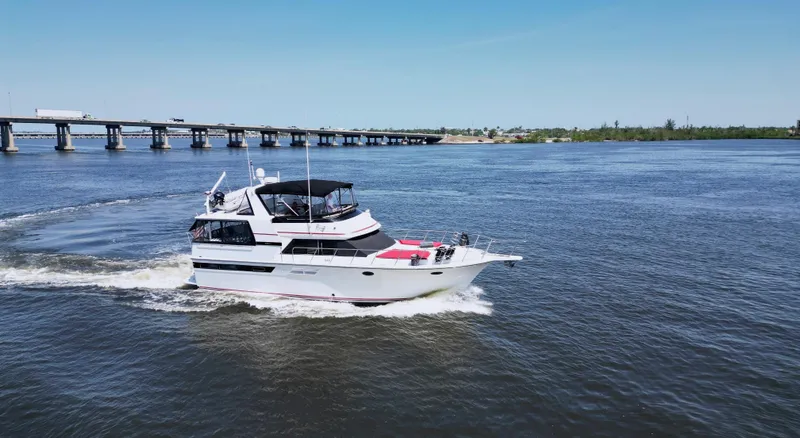 Slide: The Image of Californian 48 Sundeck Motor yacht 1991 - 52